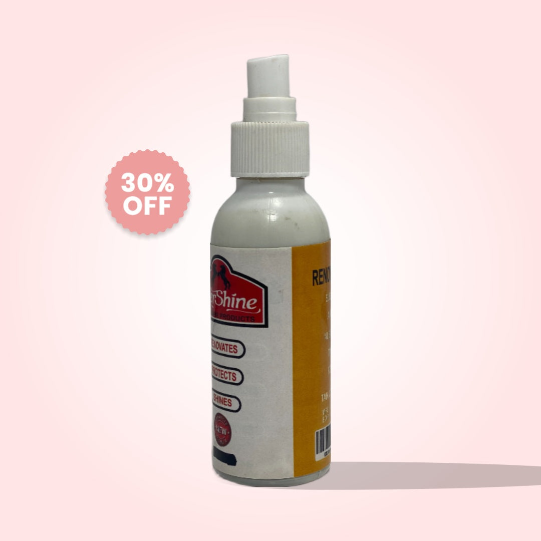 LIQUID SHOE SPRAY SHINER 120ml B.S - 003